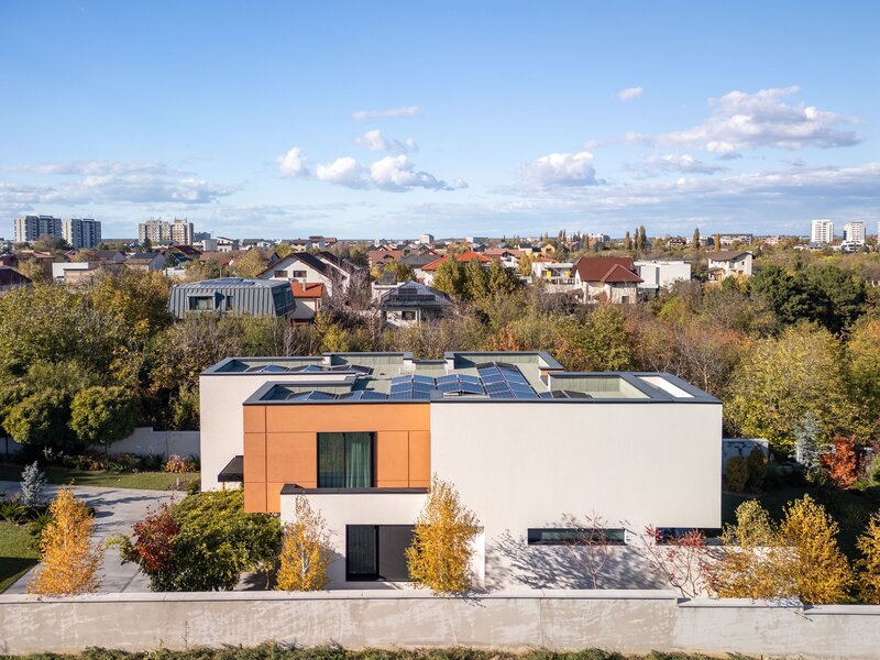 Sector 1, Bucuresti, Smart Home nZEB spectaculoasa cu deschidere lac, teren 2000 mp